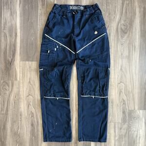 KONTRA Uniform Pants Mens Size 32x34 ARC Rated CAT2 ATPV10 Navy Blue Work Pants